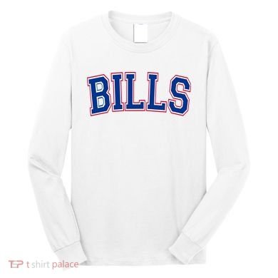 BILLS Football Team Varsity Long Sleeve Shirt