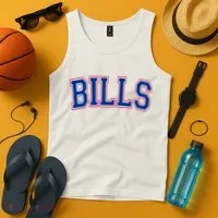 BILLS Football Team Varsity Tank Top thumb 4