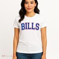 BILLS Football Team Varsity Women's T-Shirt thumb 4