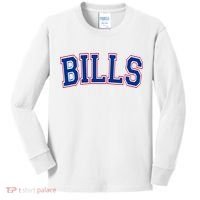 BILLS Football Team Varsity Kids Long Sleeve Shirt thumb 0