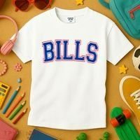 BILLS Football Team Varsity Kids T-Shirt thumb 3