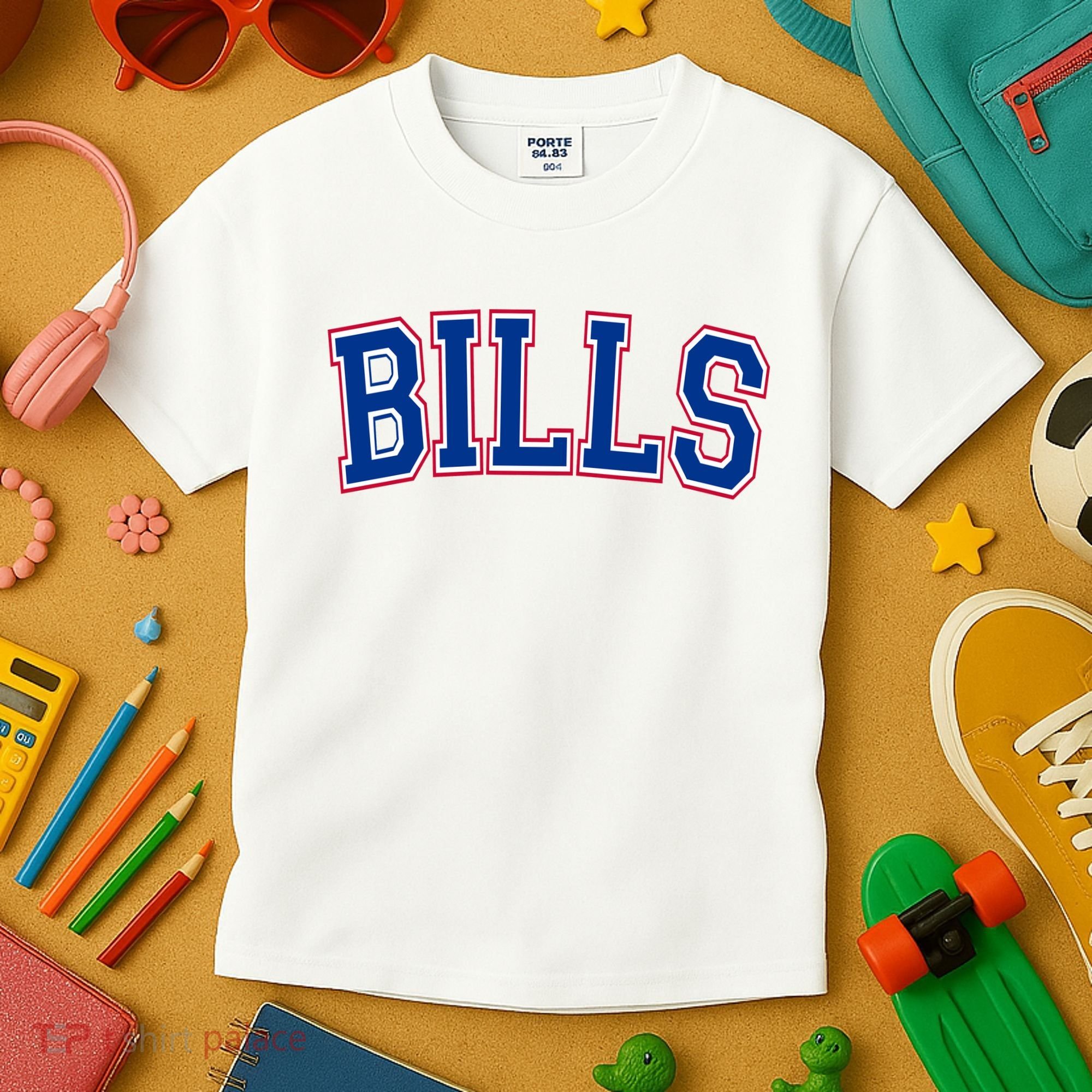 BILLS Football Team Varsity Kids T-Shirt