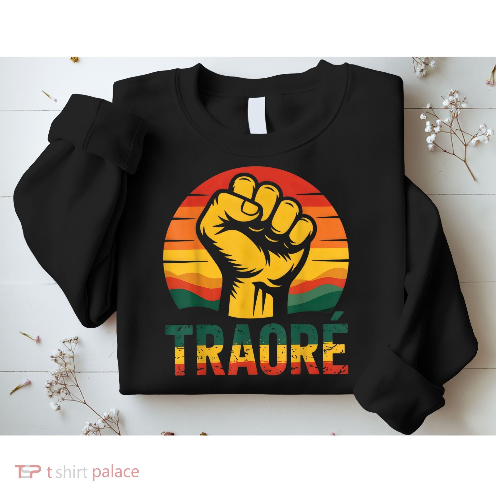 Burkina Faso-Ibrahim Traoré / Thomas Sankara Africa Sweatshirt