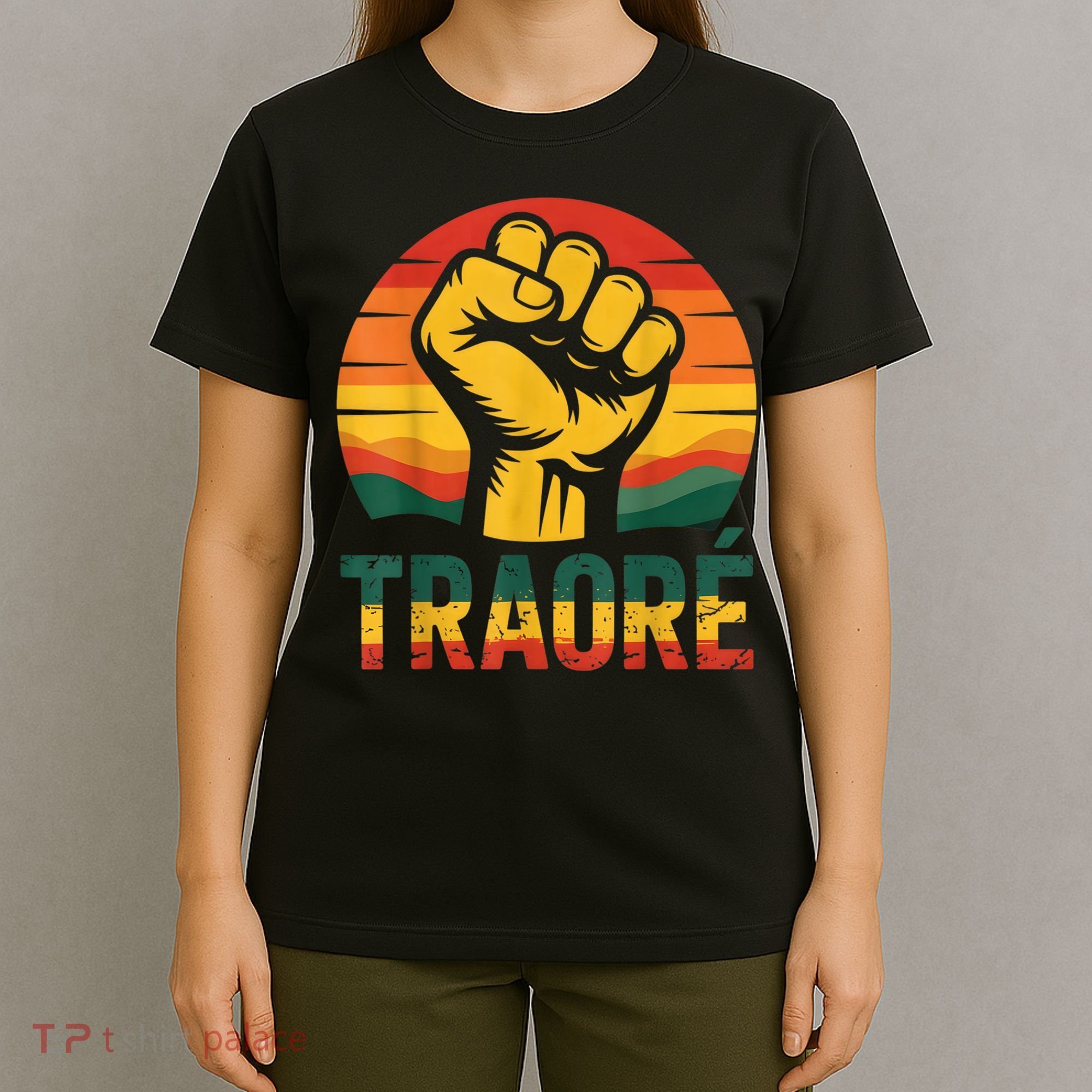 Burkina Faso-Ibrahim Traoré / Thomas Sankara Africa T-Shirt