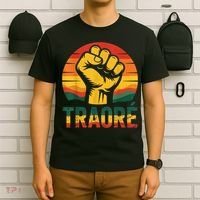 Burkina Faso-Ibrahim Traoré / Thomas Sankara Africa T-Shirt thumb 6