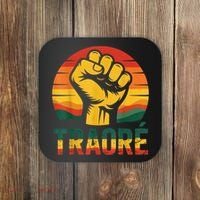 Burkina Faso-Ibrahim Traoré / Thomas Sankara Africa Coaster thumb 0