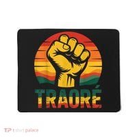 Burkina Faso-Ibrahim Traoré / Thomas Sankara Africa Mousepad thumb 0