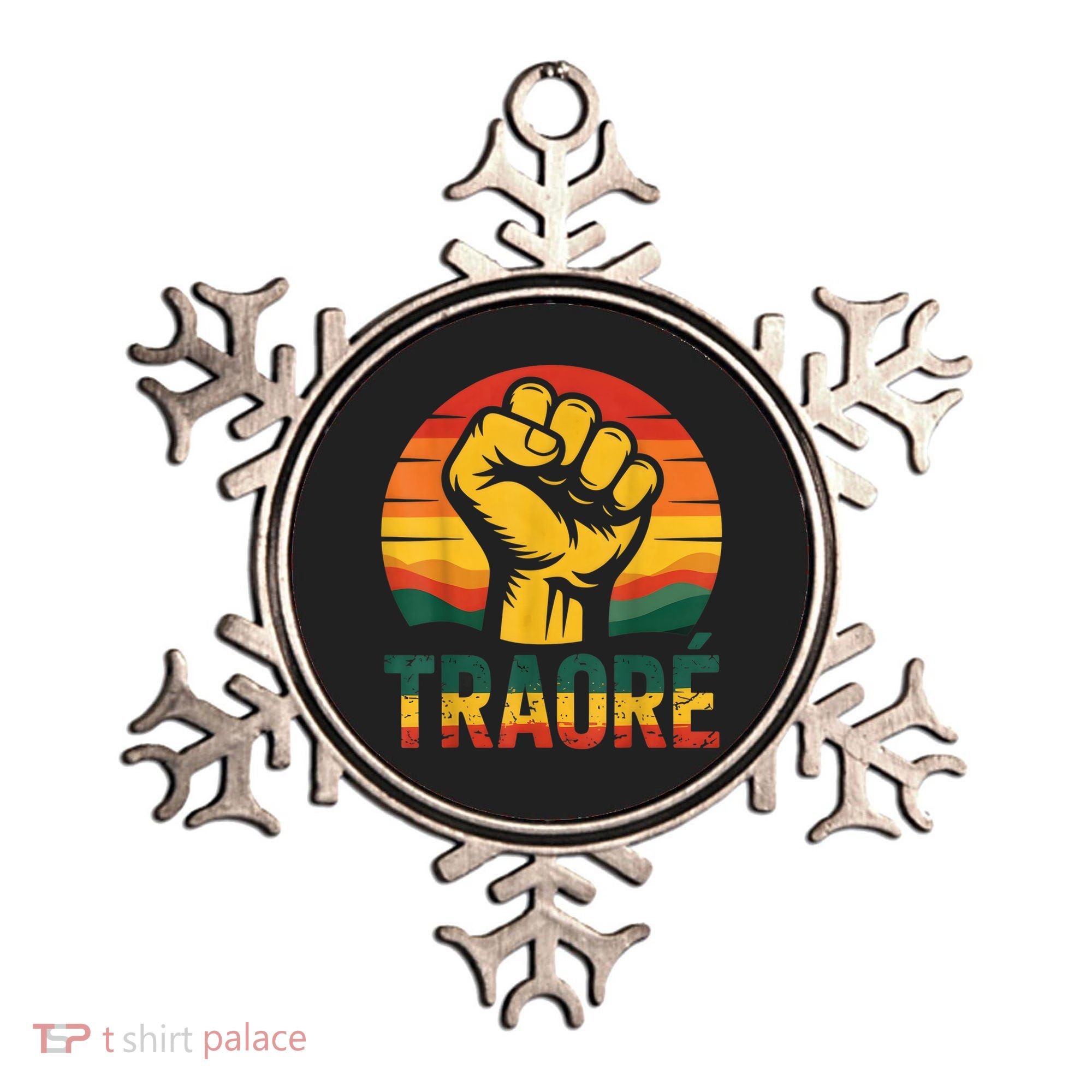 Burkina Faso-Ibrahim Traoré / Thomas Sankara Africa Ornament