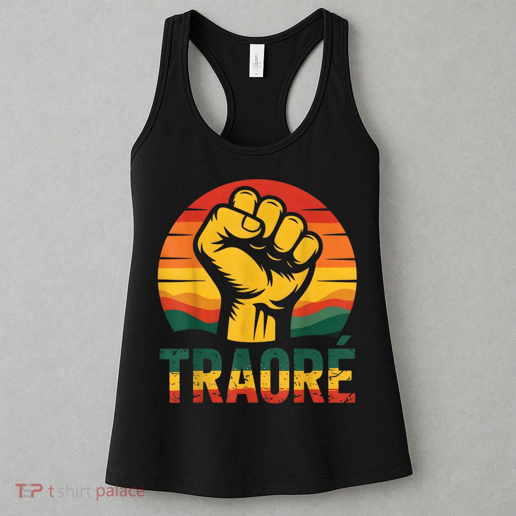 Burkina Faso-Ibrahim Traoré / Thomas Sankara Africa Women's Tank Top
