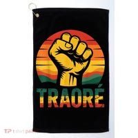 Burkina Faso-Ibrahim Traoré / Thomas Sankara Africa Golf Towel thumb 0