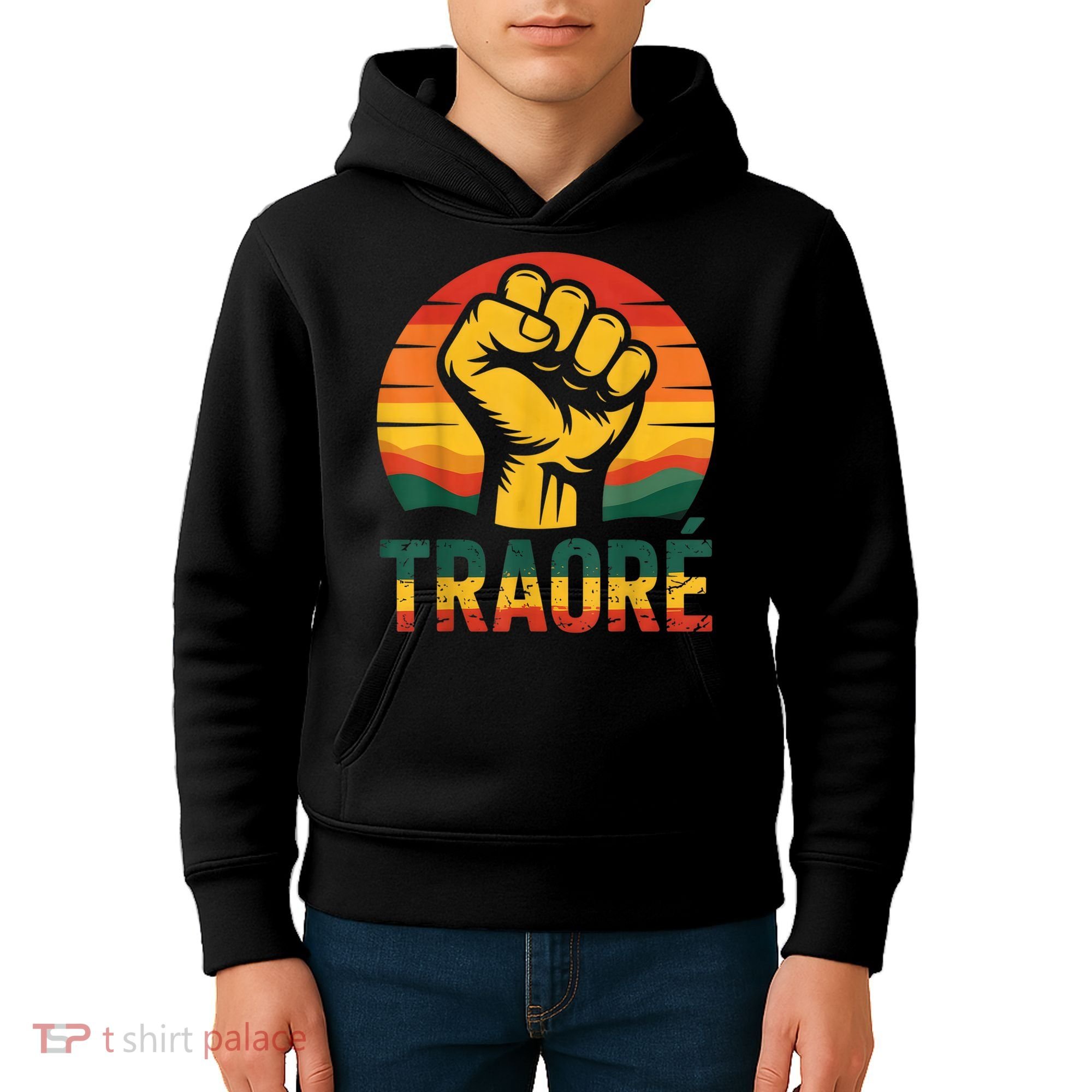 Burkina Faso-Ibrahim Traoré / Thomas Sankara Africa Kids Hoodie