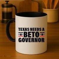 Beto For Texas Governor Political Campaign Coffee Mug thumb 4
