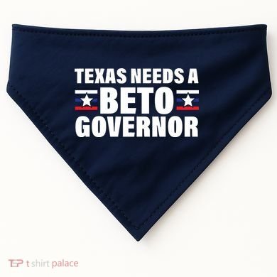 Beto For Texas Governor Political Campaign USA-Made Doggie Bandana