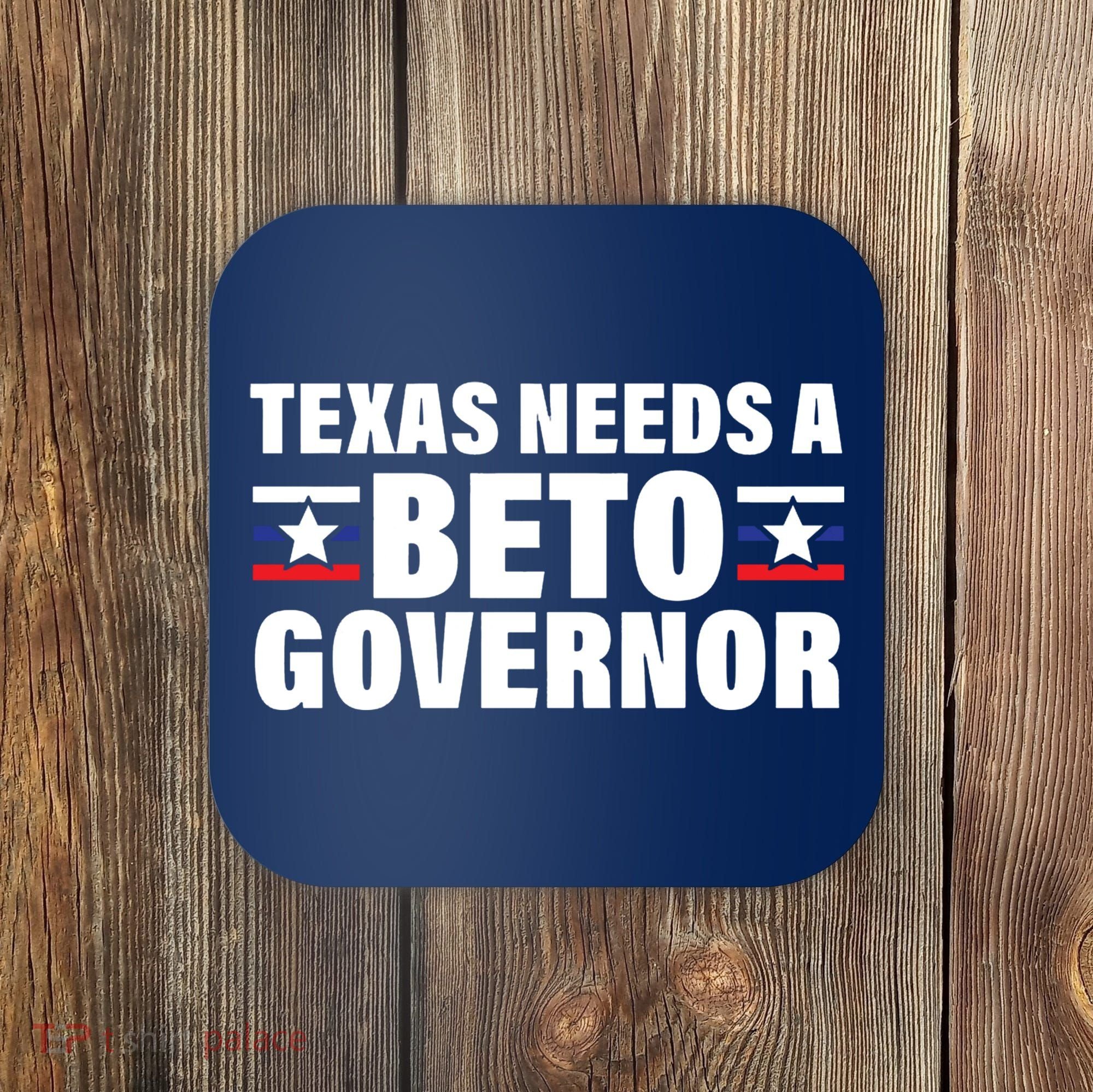 Beto For Texas Governor Political Campaign Coaster