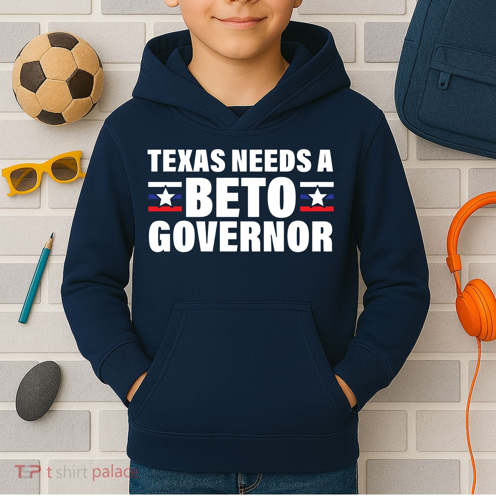 Beto For Texas Governor Political Campaign Kids Hoodie