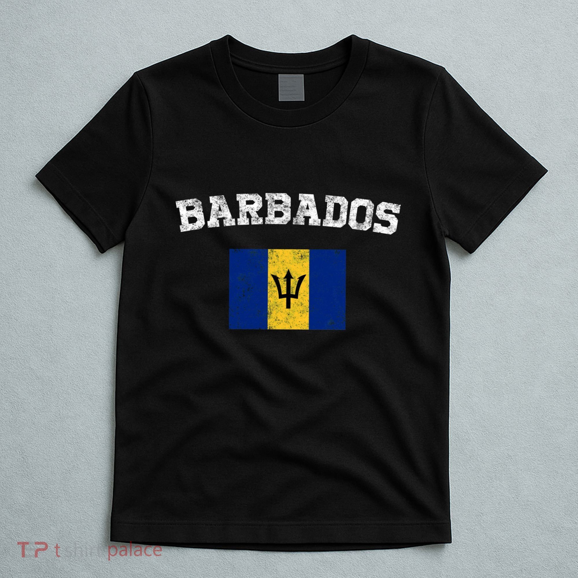 Barbadian Flag Vintage Barbados T-Shirt