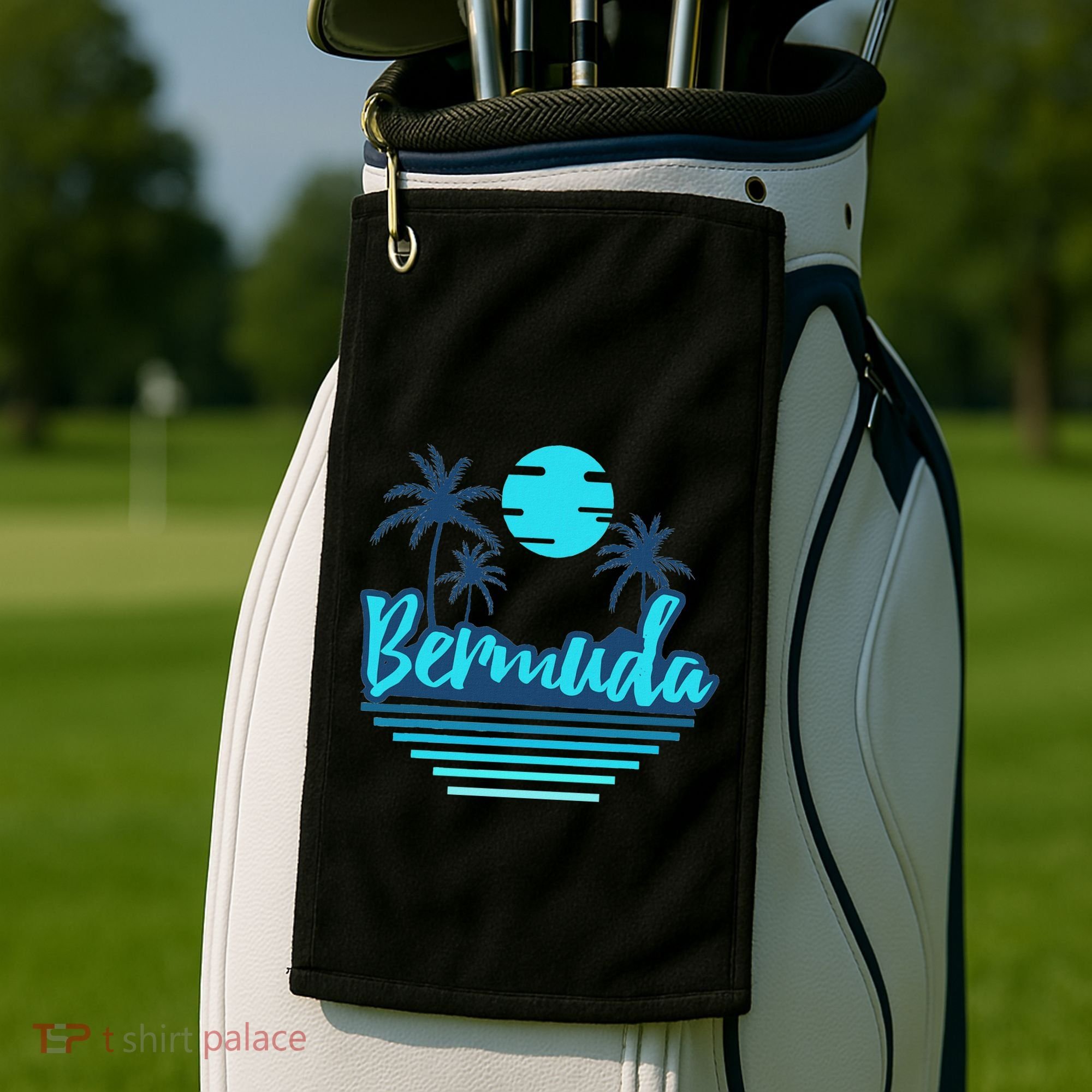 Bermuda Family Vacation Trip Travel Golf Towel
