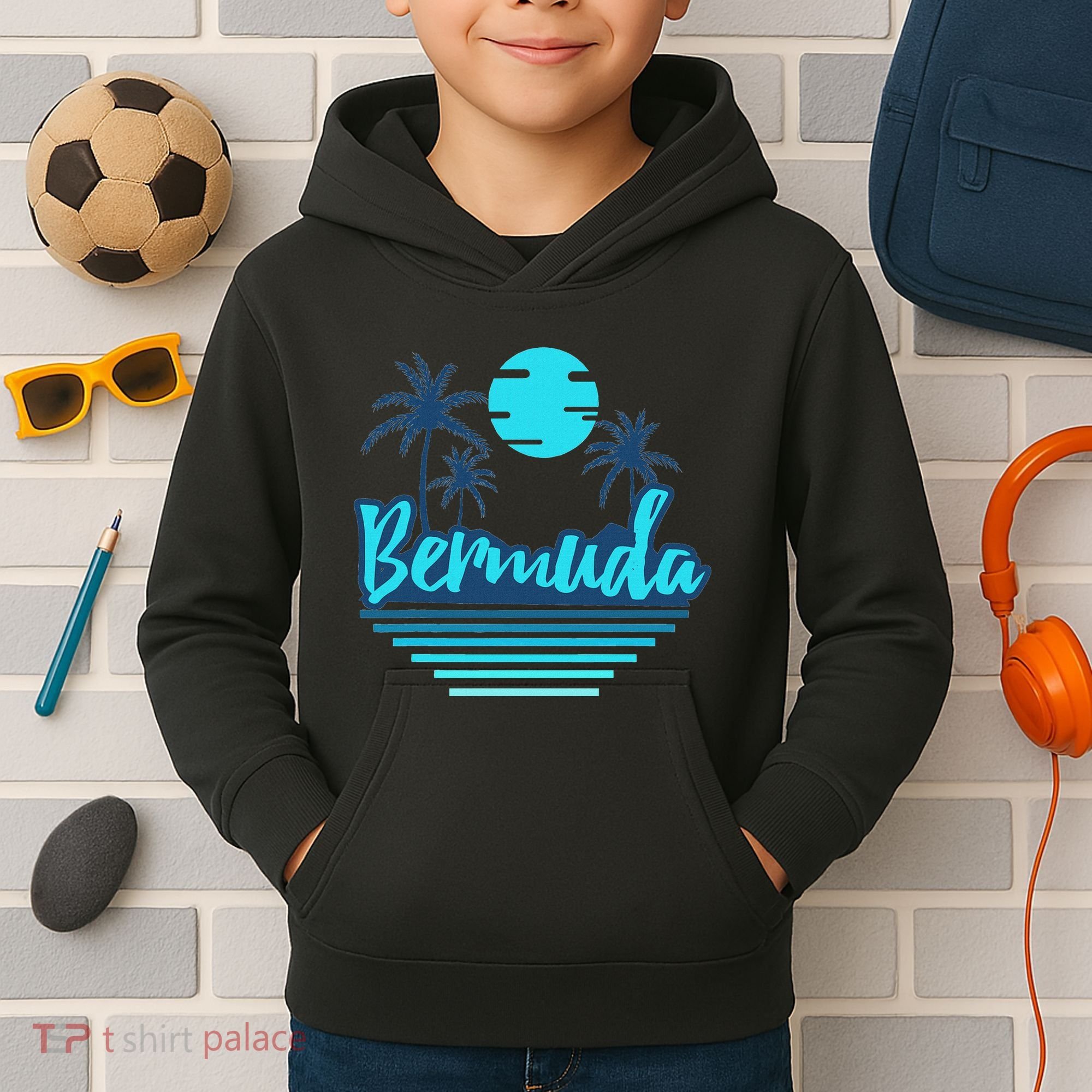 Bermuda Family Vacation Trip Travel Kids Hoodie