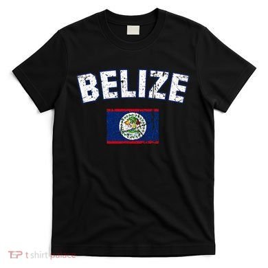 Belize Flag Vintage Belize T-Shirt