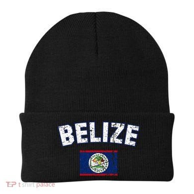 Belize Flag Vintage Belize Beanie