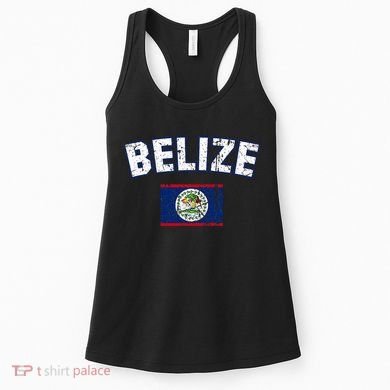 Belize Flag Vintage Belize Women's Tank Top