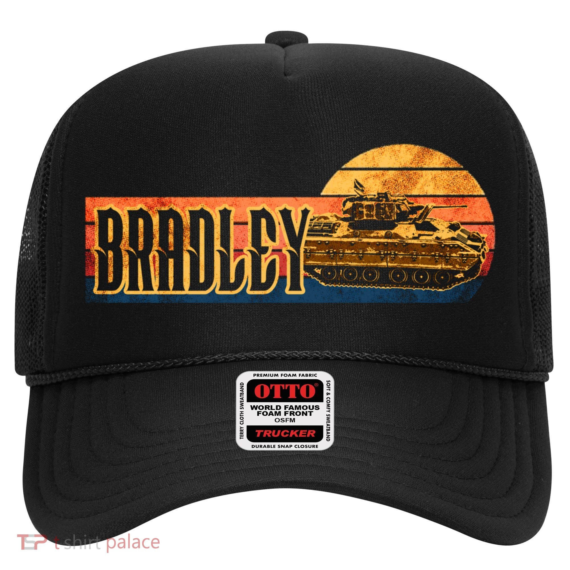 Bradley Fighting Vehicle Usa America American Military Great Gift Hat