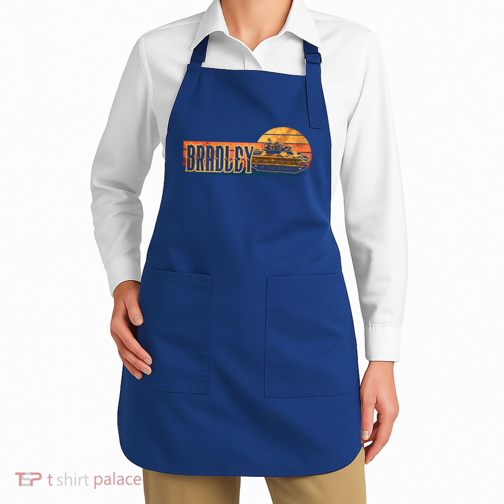 Bradley Fighting Vehicle Usa America American Military Great Gift Apron