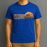 Bradley Fighting Vehicle Usa America American Military Great Gift T-Shirt thumb 3