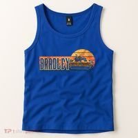 Bradley Fighting Vehicle Usa America American Military Great Gift Tank Top thumb 2