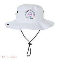 Boho Floral Wreath Best Aunt Ever Bucket Hat thumb 0