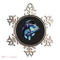 Bass Fish Wearing Headphones Ornament thumb 0