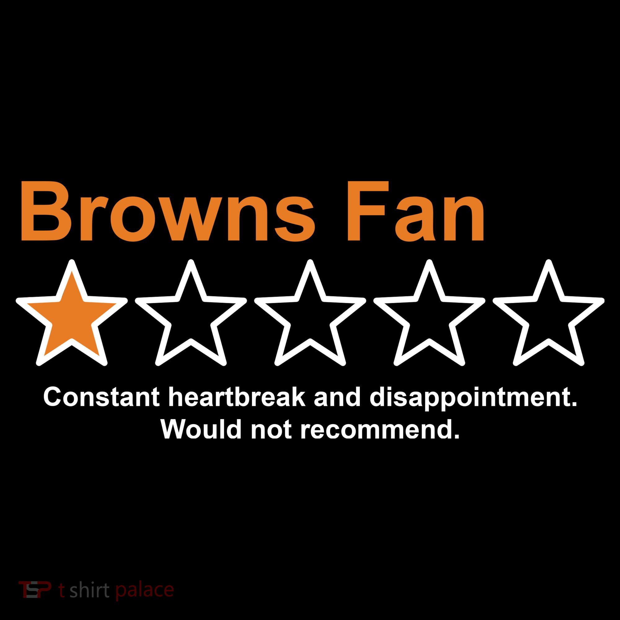 Browns Fan Would Not Recommend 1 Star Funny Visor