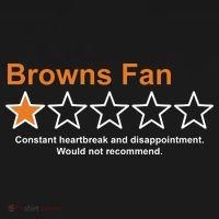 Browns Fan Would Not Recommend 1 Star Funny Kids T-Shirt thumb 4
