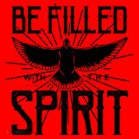 Be Filled With The Spirit Christian Faith Saying Quote Gift Santa Hat thumb 1