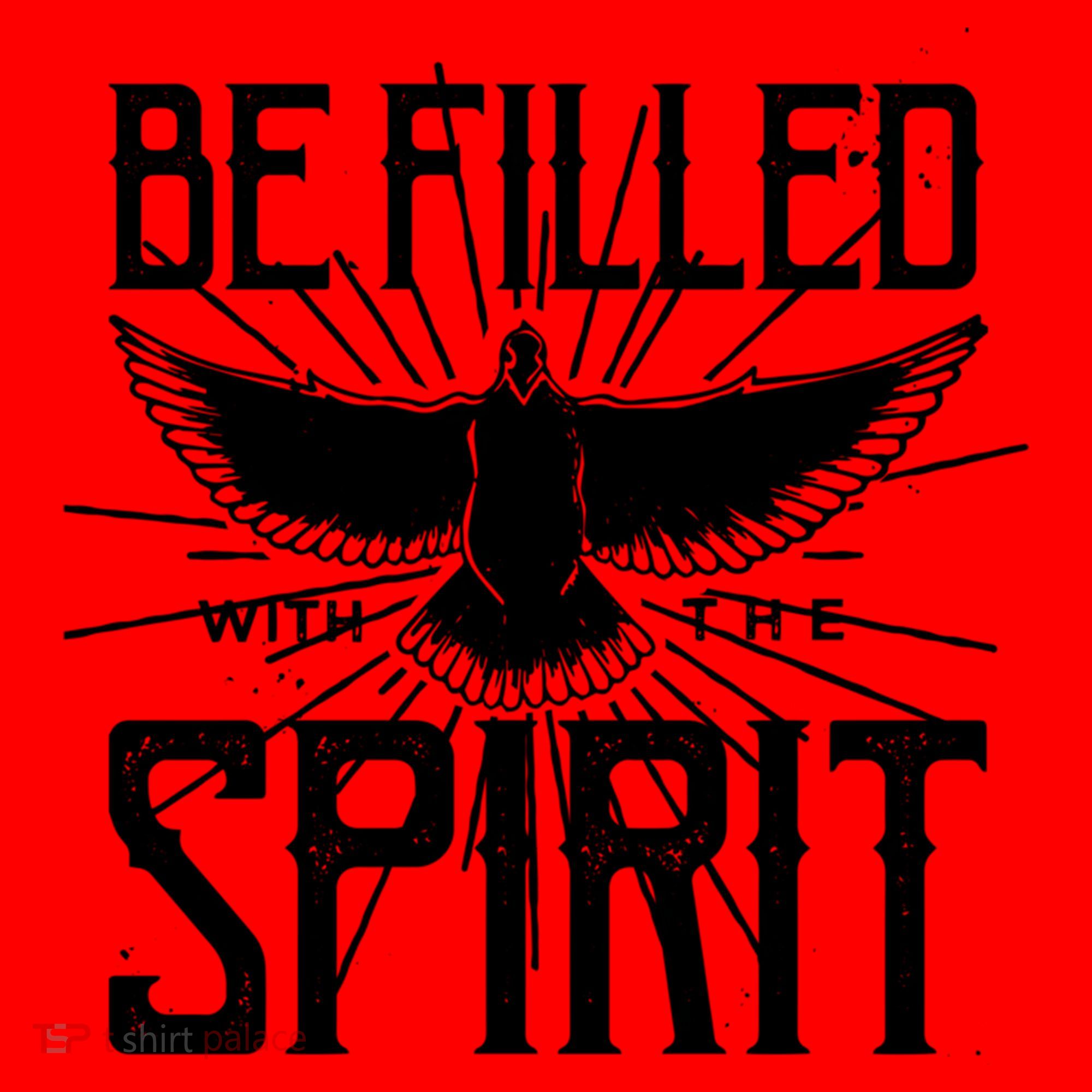 Be Filled With The Spirit Christian Faith Saying Quote Gift Santa Hat