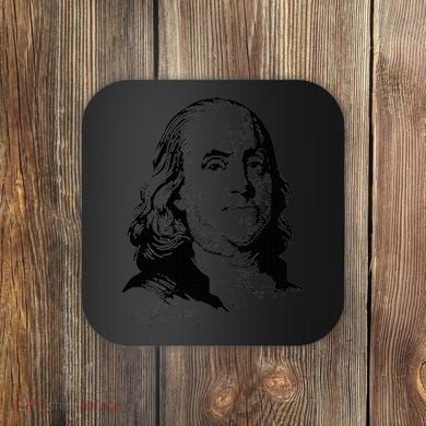 Benjamin Franklin We The People Constitution  Coaster