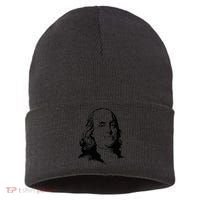 Benjamin Franklin We The People Constitution  Sustainable Knit Beanie thumb 0