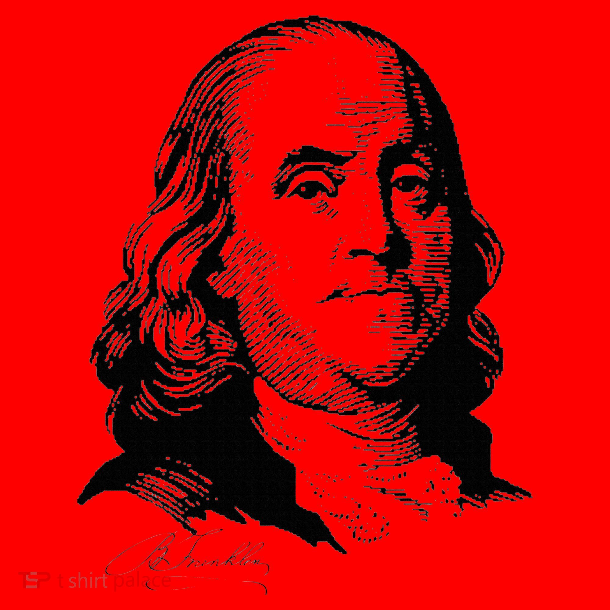 Benjamin Franklin We The People Constitution  Santa Hat