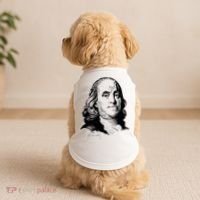 Benjamin Franklin We The People Constitution  Doggie Tank thumb 2