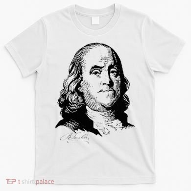 Benjamin Franklin We The People Constitution  T-Shirt