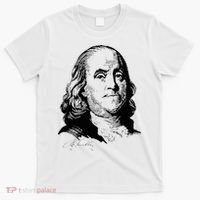 Benjamin Franklin We The People Constitution  T-Shirt thumb 0