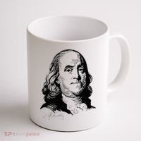 Benjamin Franklin We The People Constitution  Coffee Mug thumb 1
