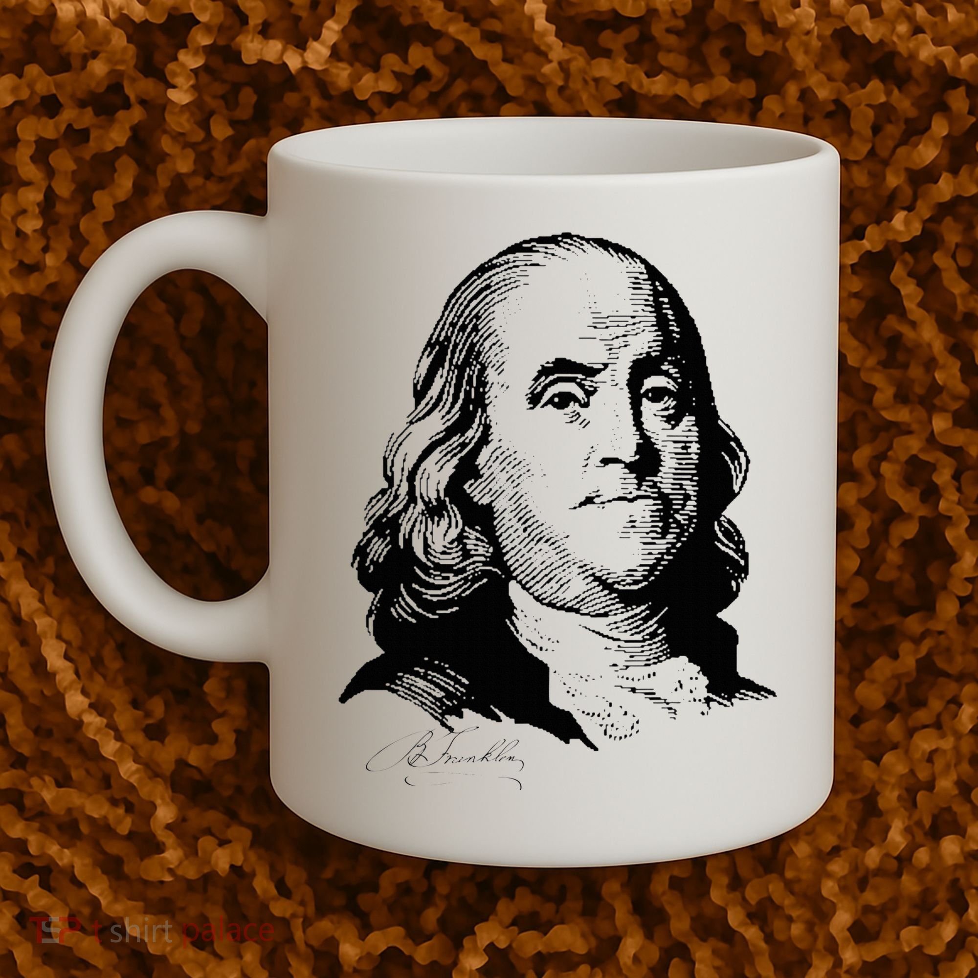 Benjamin Franklin We The People Constitution  Coffee Mug