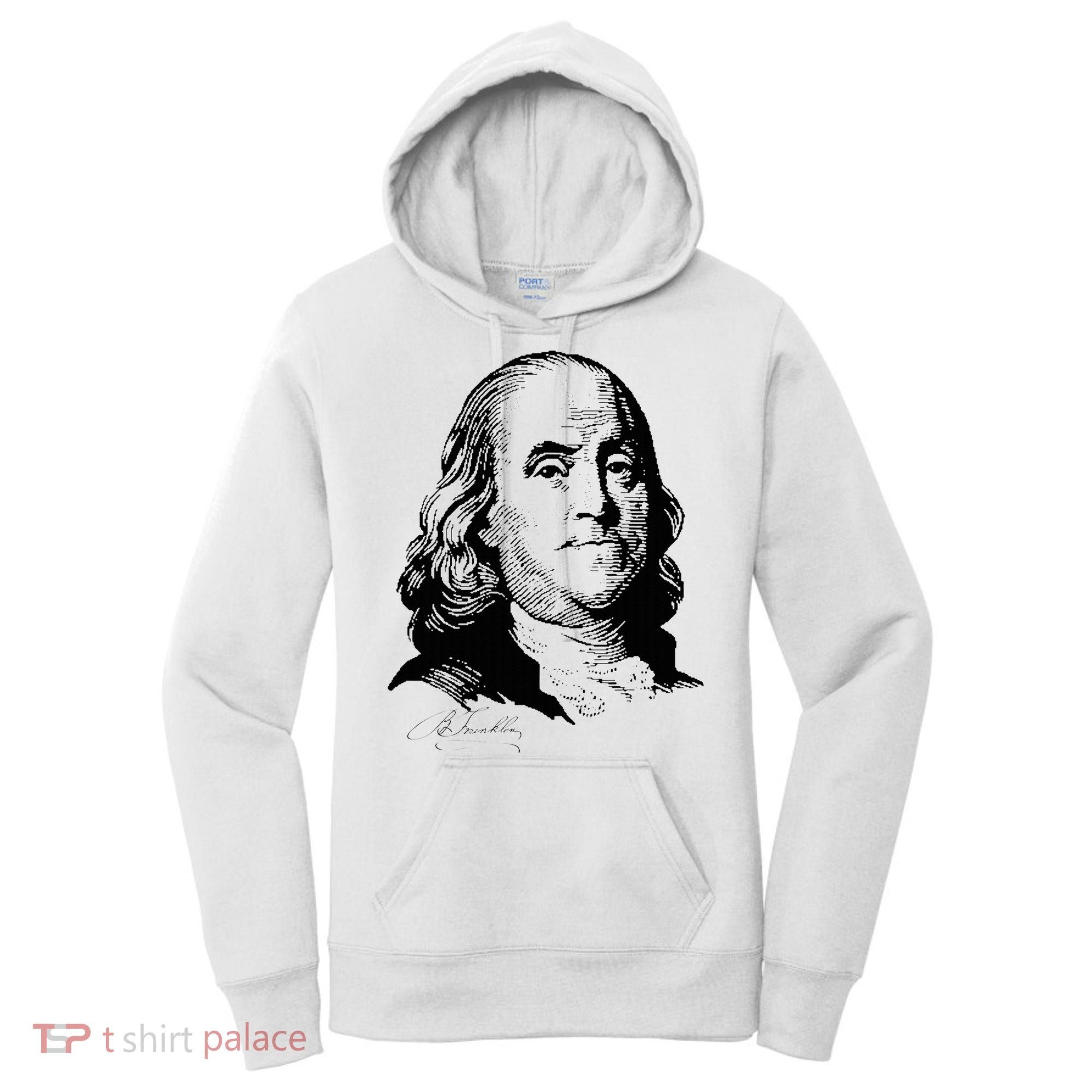 Benjamin Franklin We The People Constitution  Women's Hoodie