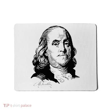 Benjamin Franklin We The People Constitution  Mousepad