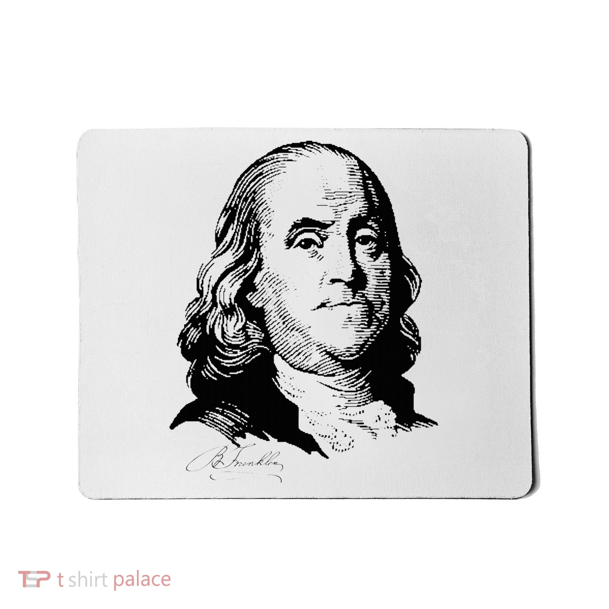 Benjamin Franklin We The People Constitution  Mousepad