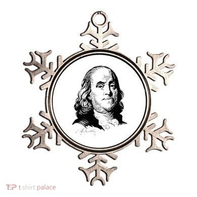 Benjamin Franklin We The People Constitution  Ornament
