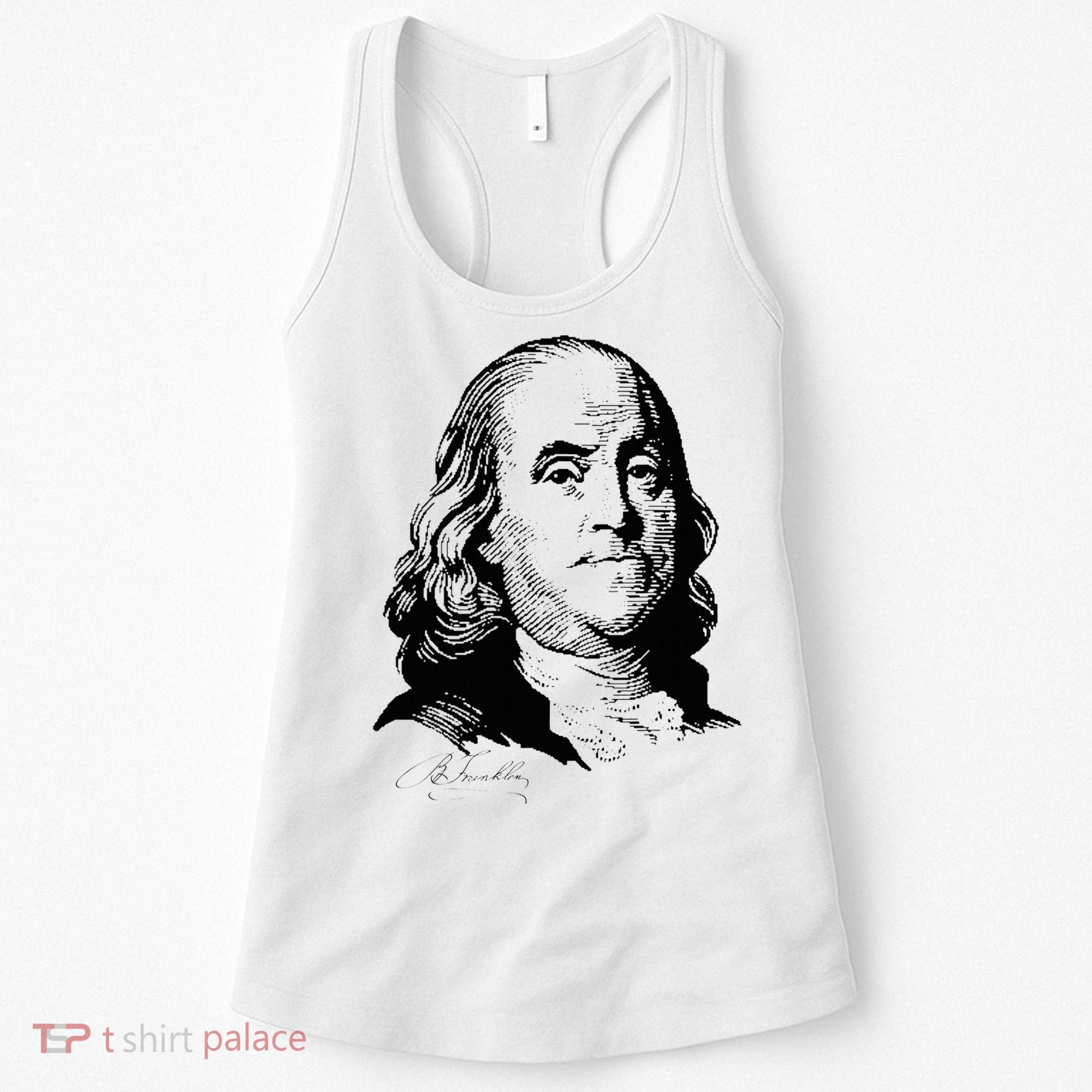 Benjamin Franklin We The People Constitution  Women's Tank Top