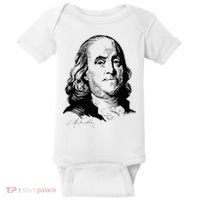 Benjamin Franklin We The People Constitution  Baby Bodysuit thumb 0