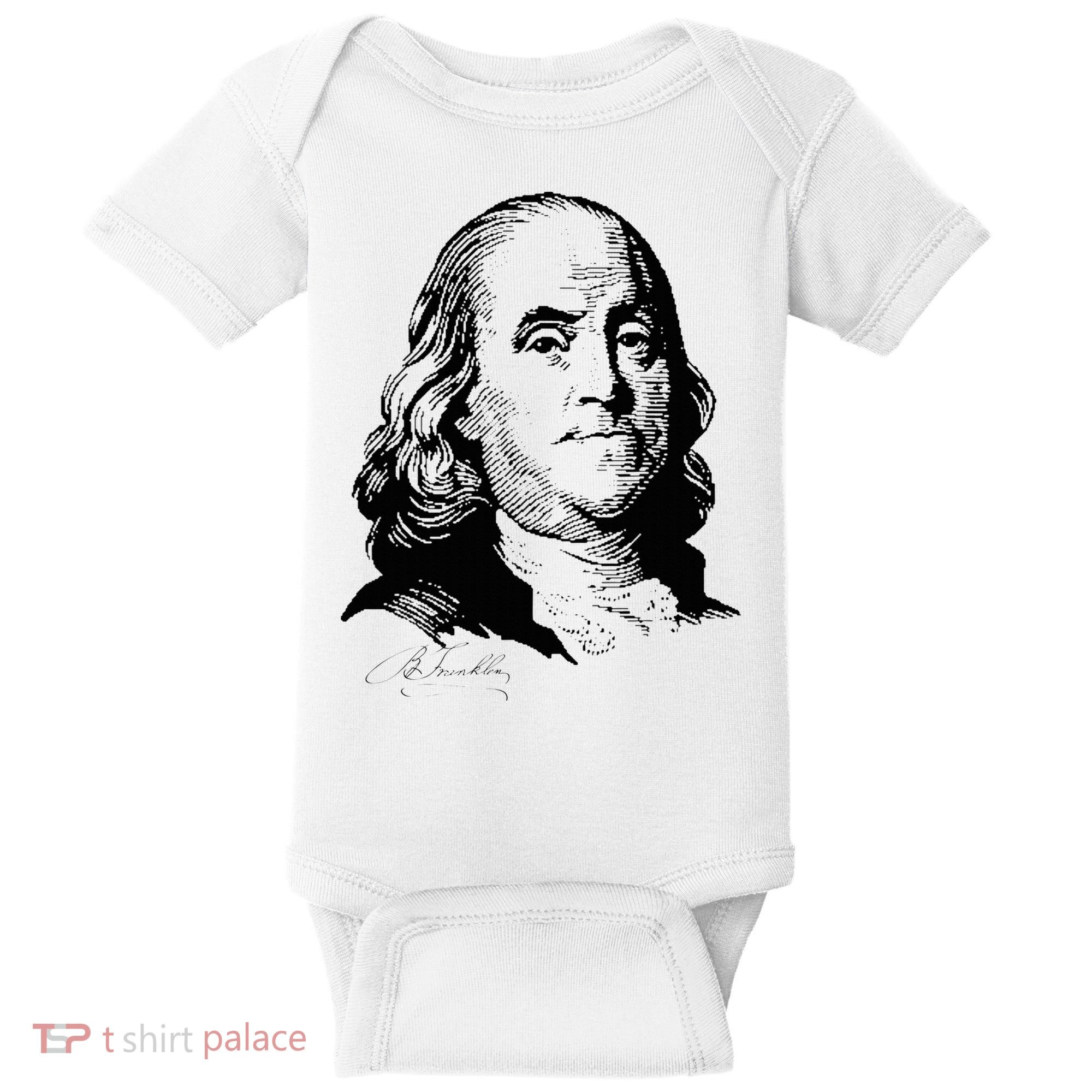 Benjamin Franklin We The People Constitution  Baby Bodysuit